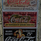 Rustic Vintage Sign Art Piece on Custom Distressed Wood Vintage Coca Cola Sign One of a kind Handmade Art Piece